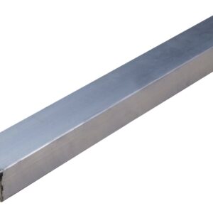 Rectangle 38 x 25 x 6500 Aluminium 1.6mm Thick