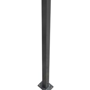 Black Post 50 x 50 x 1500 Steel Flanged