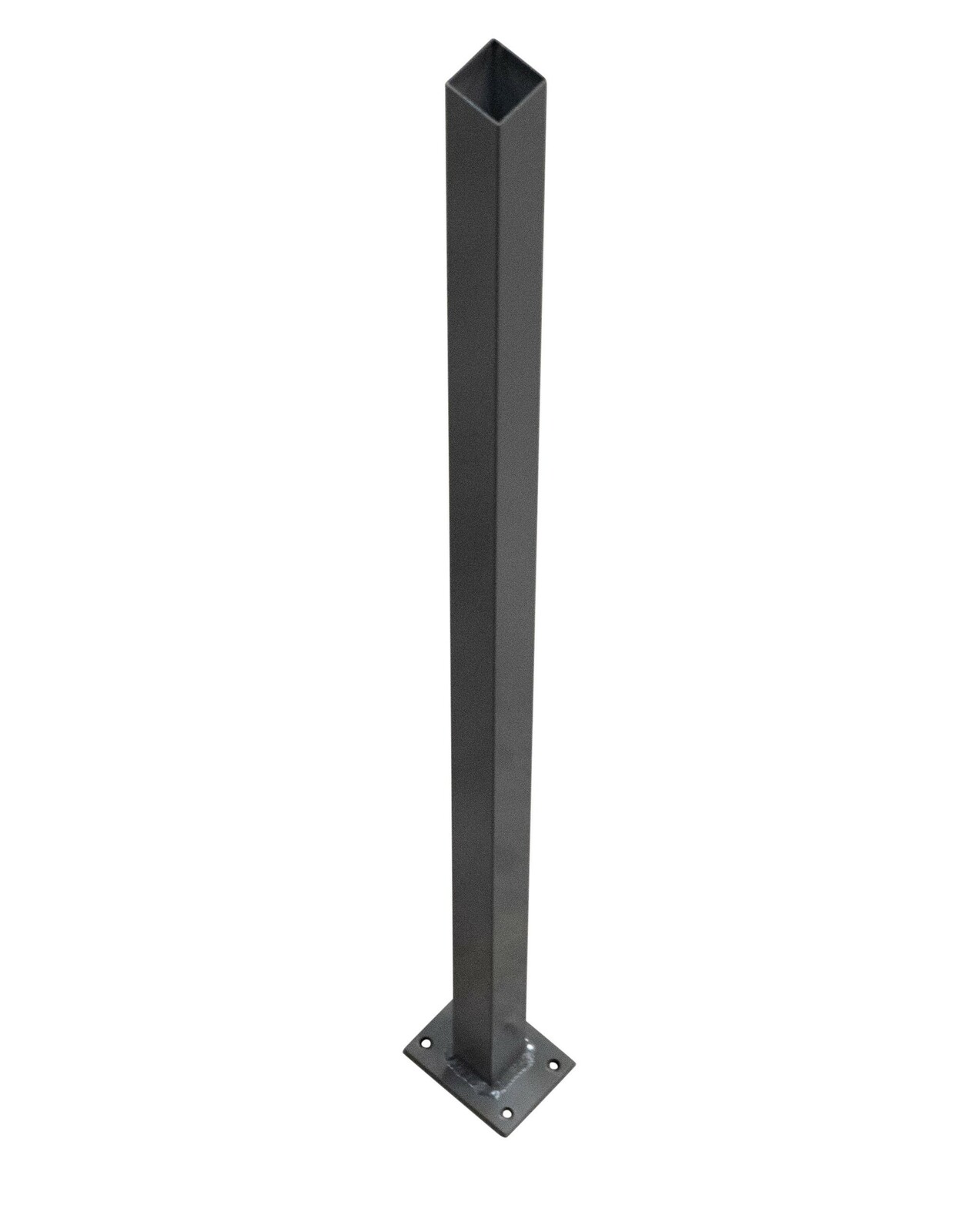 Brunswick Green 50x50x1800 Aluminium Flanged Post
