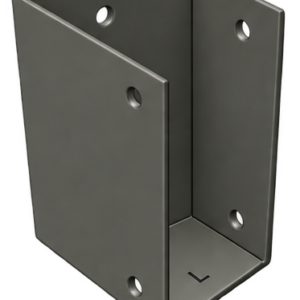 Pergola Purlin Bracket 45° LEFT 100x50 Slate Grey