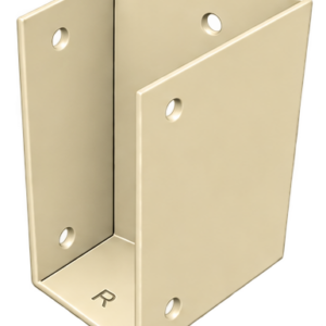 Pergola Purlin Bracket 45° RIGHT 100x50 Primrose