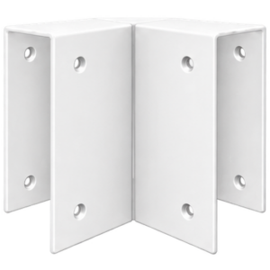 Pergola Purlin Bracket 90° 100x50 Pearl White