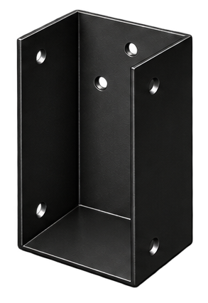 Pergola Purlin Bracket 100x50 black