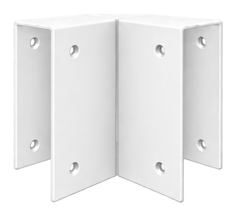 Pergola Purlin Bracket 90° 150x50 Pearl White