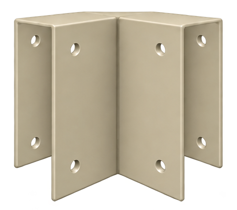 Pergola Purlin Bracket 90° 200x50 Merino