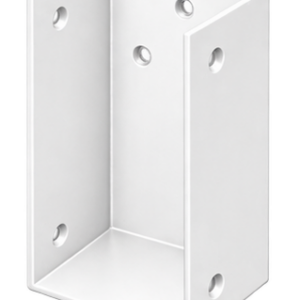 Pergola Purlin Bracket 200x50 Pearl White