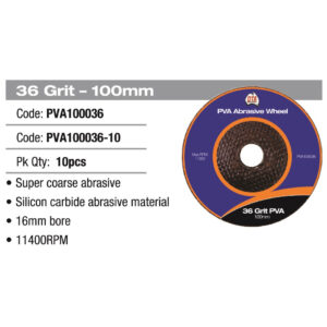 Grinding Polishing Disc - Grit: 36