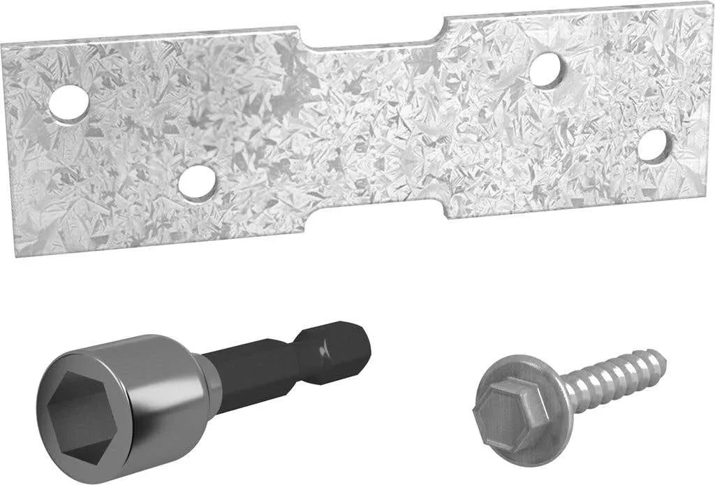 Plate Bracket Repair Kit - 4pk 120 x 35mm