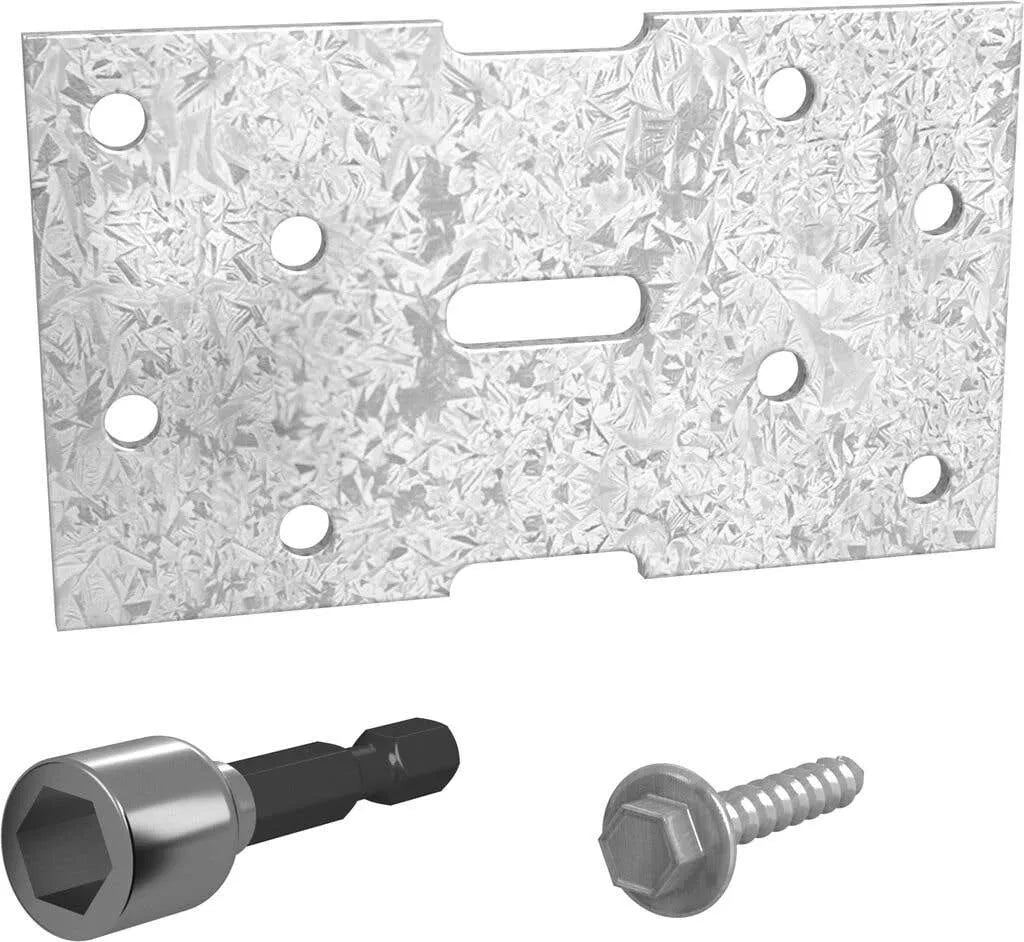 Plate Bracket Repair Kit - 4pk 120 x 70mm
