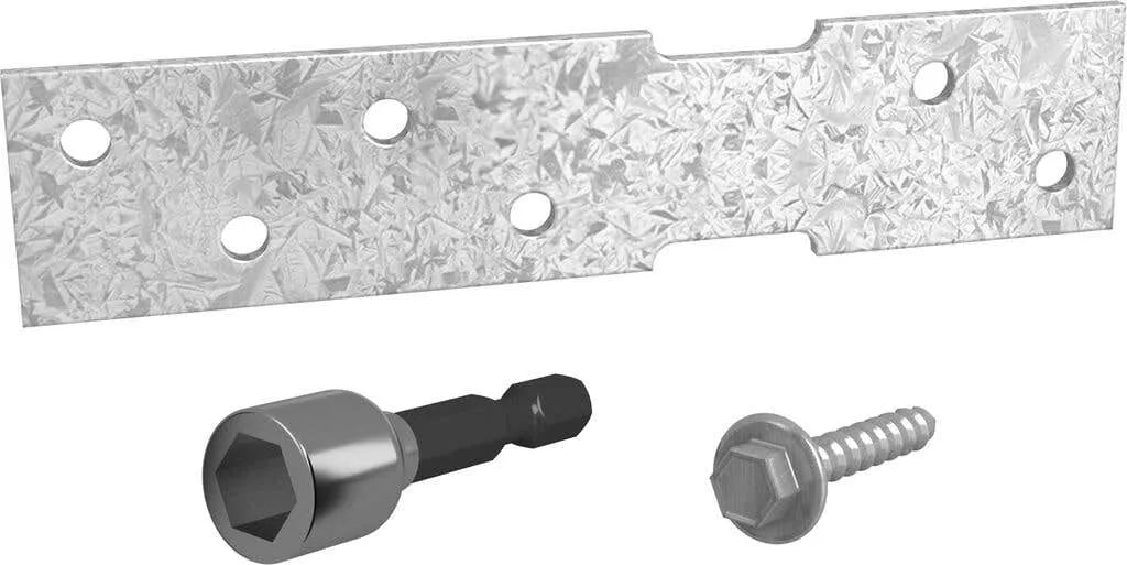 Plate Bracket Repair Kit - 4pk 160 x 35mm