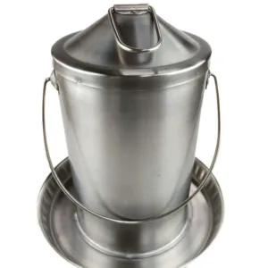 Poultry Drinker Stainless Steel 3L
