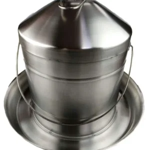 Poultry Drinker Stainless Steel 9L