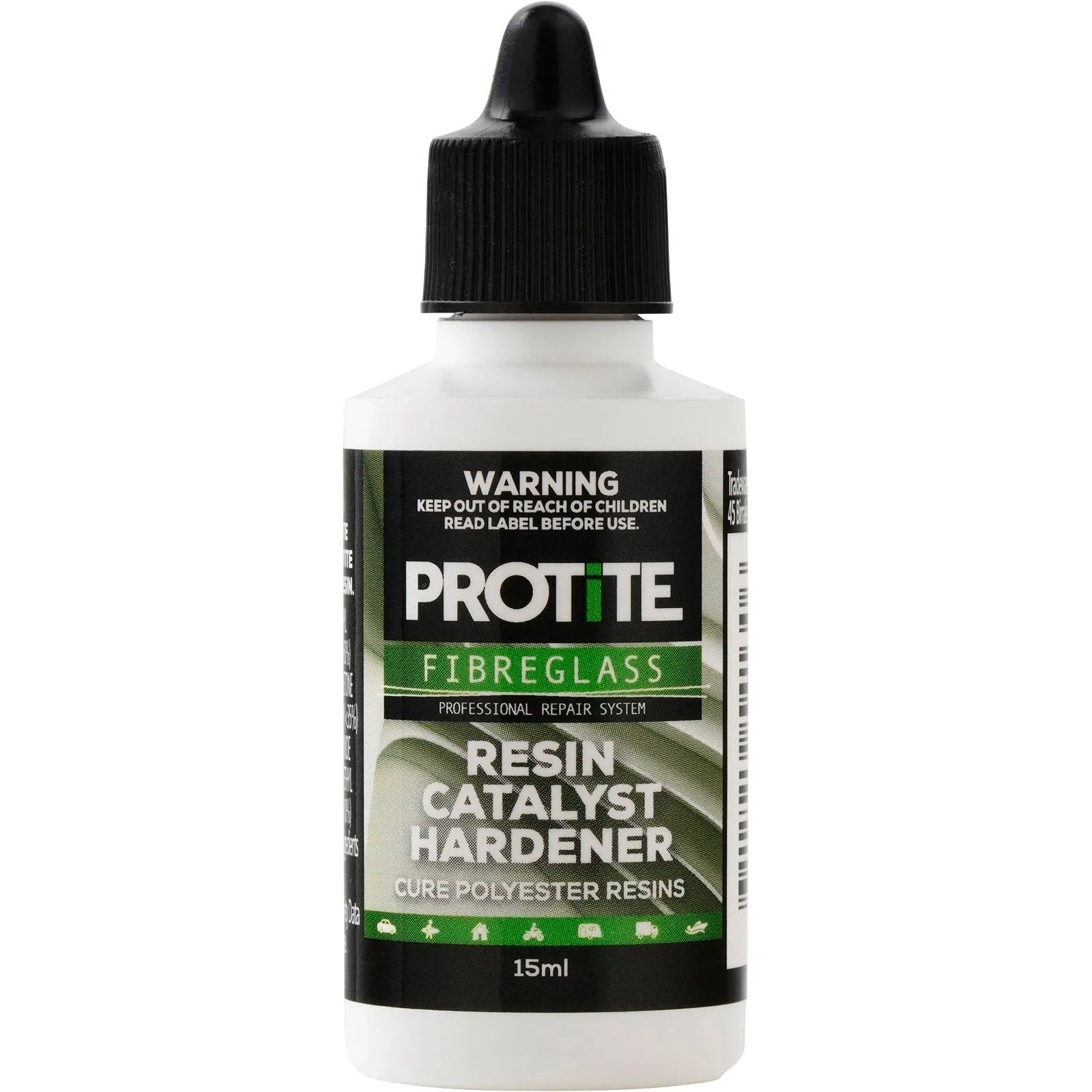Protite Fibreglass 15mL Resin Catalyst Hardener
