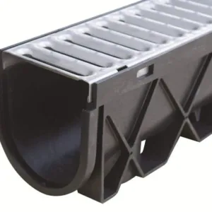 Reln Storm Drain with Galvanised Steel Grate 3m