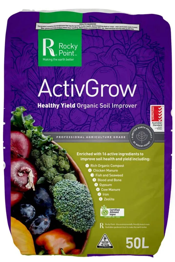 Rocky Point ActivGrow Soil Improver 50L
