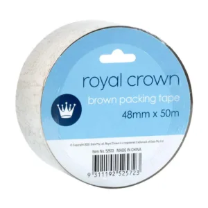 Royal Crown Packing Tape 48mm x 50m Brown