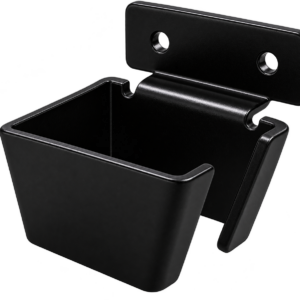 School Bracket Raked Left Hand Import Black
