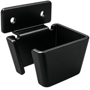 School Bracket Raked Right Hand Import Black