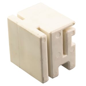 Sliding Gate White Block