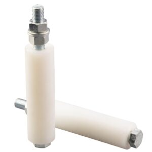 Sliding Gate White Roller 140mm