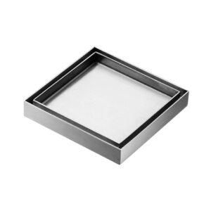 Sedek – Kano 120 x90mm Tile Insert Floor Waste SS304 – KANO-120-304-90