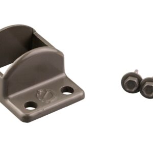 Off White Fence Bracket Aluminium
