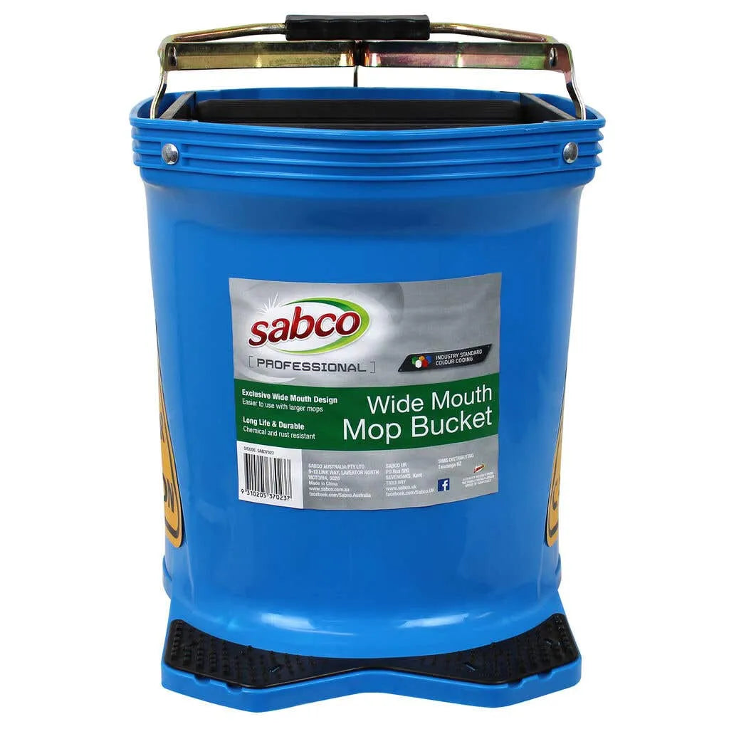 Sabco Professional Bucket Wide Mouth 16L Blue