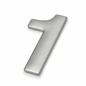 Sandleford 50mm Mode Stainless Steel Self Adhesive House Number 1