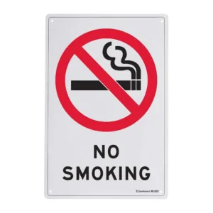 Sandleford No Smoking Sign