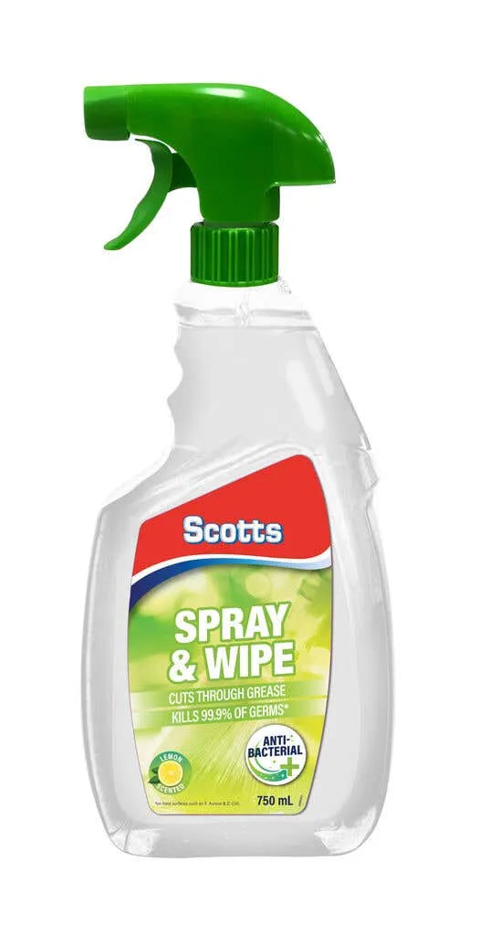 Scotts Spray & Wipe Multipurpose Cleaner Lemon Scented 750mL