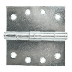 Trio Door Butt Hinge Fixed Pin 100 x 100 x 2.5mm Stainless Steel