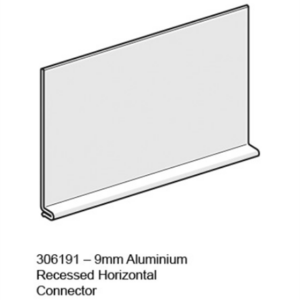 Hardie Horiz Jointer Connector Alum 9mm for FTC & BCC #306191