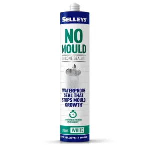 Selleys 290mL No Mould Resistant Silicone Sealant White