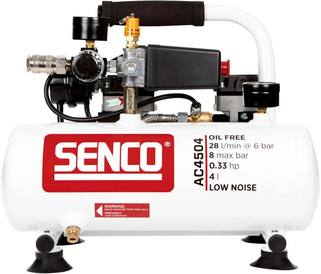Senco 0.33HP Low Noise Air Compressor 4L