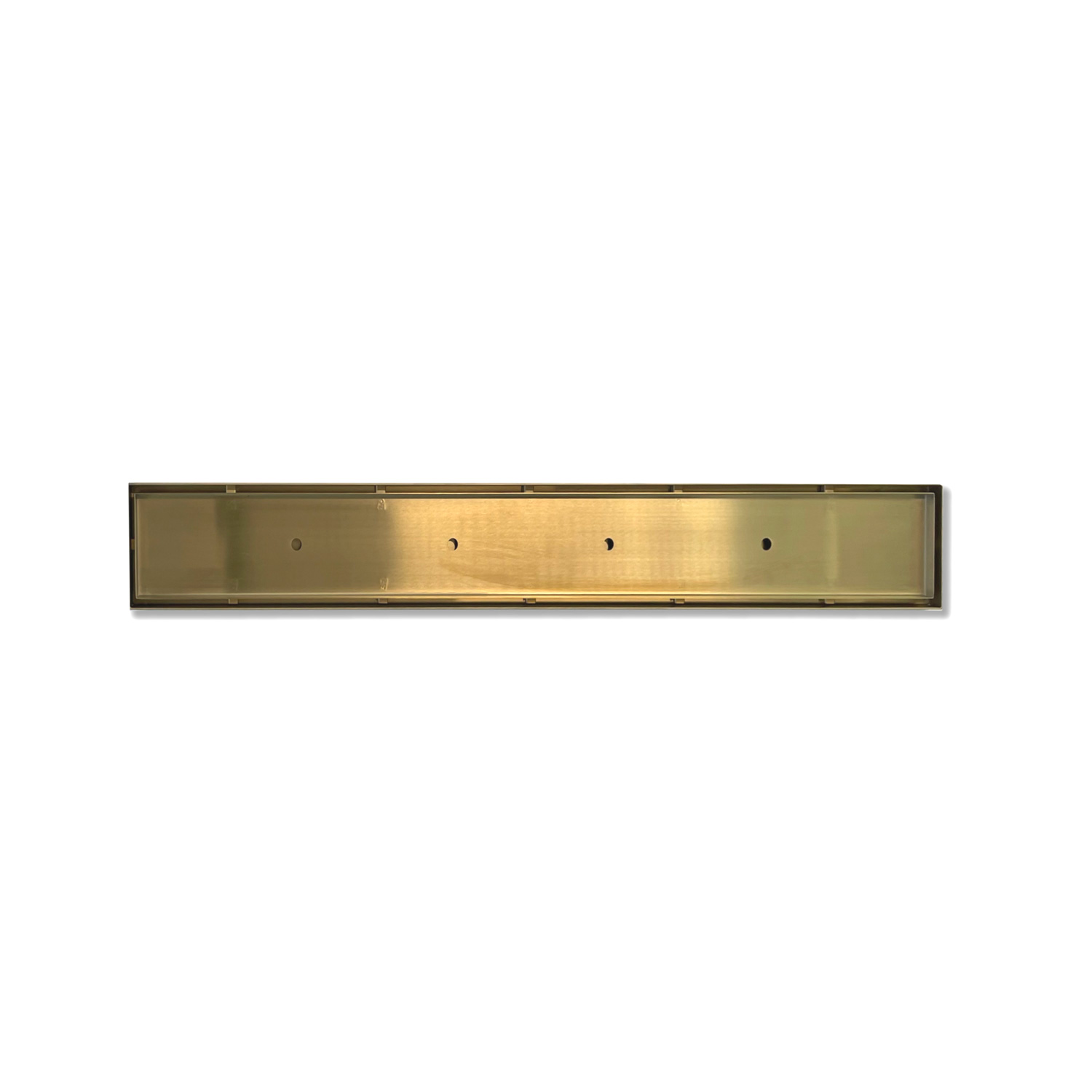 SM SS304 Gold Tile Insert Grate (Indoor Use) - Length: 1000mm