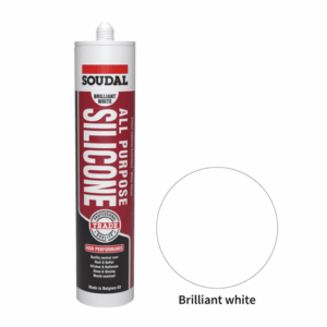 Soudal All Purpose Silicone 300ml (16Colors) - Color: Brill White