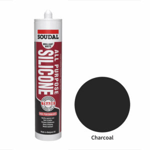 Soudal All Purpose Silicone 300ml (16Colors) - Color: Charcoal
