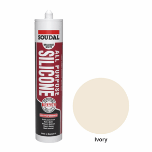 Soudal All Purpose Silicone 300ml (16Colors) - Color: Ivory