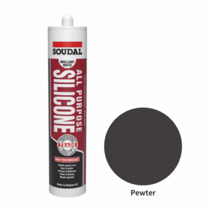 Soudal All Purpose Silicone 300ml (16Colors) - Color: Pewter
