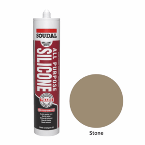 Soudal All Purpose Silicone 300ml (16Colors) - Color: Stone