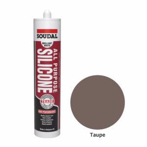 Soudal All Purpose Silicone 300ml (16Colors) - Color: Taupe