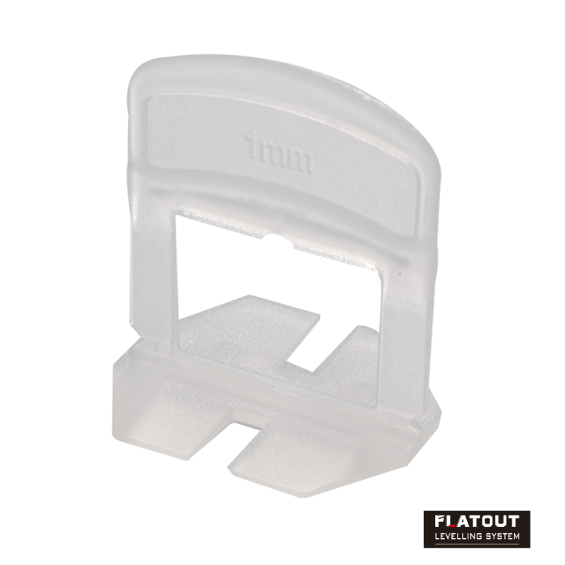 Flatout Levelling System Spacer 1mm/1.5mm/2mm/3mm x 100pc/200pc/250pc/500pc Bag - Size: 1mm x 500pc