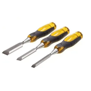 Stanley FatMax Thru Tang Wood Butt Chisel Set 3 Piece 16-970