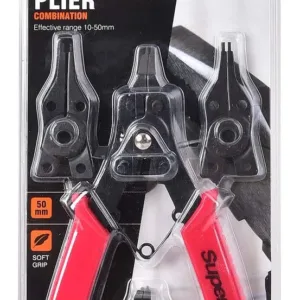 Supercraft Plier Circlip Combination 4 in 1 Set 50mm