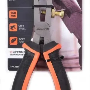 Supercraft Soft Grip Wire Stripping Plier 160mm