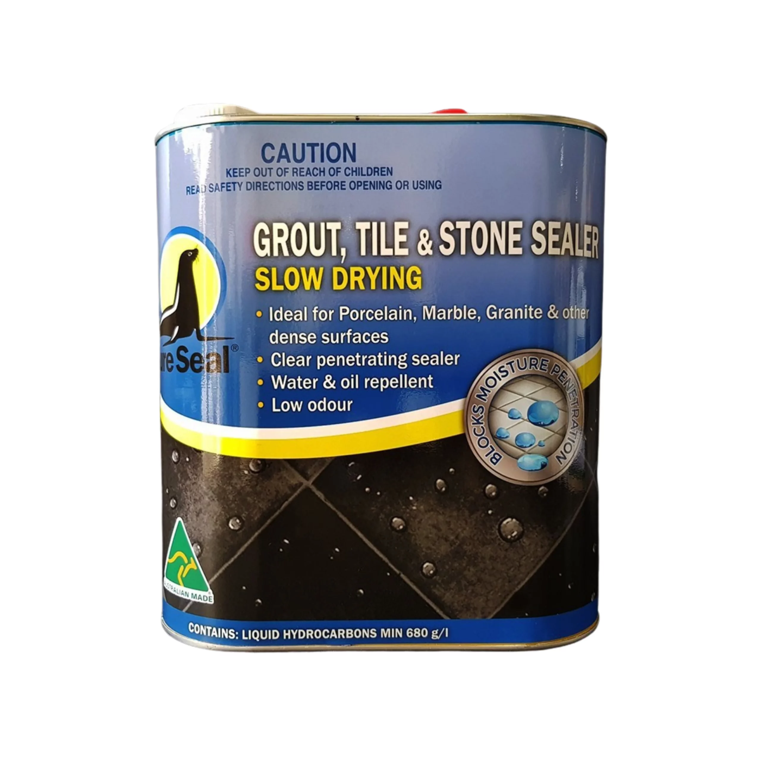 Sure Seal Grout & Tile & Stone Sealer – Slow Drying 300G, 1L, 4L, 20L - Size: 4L