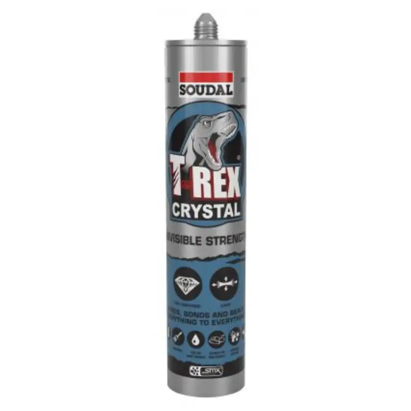 Soudal – T-Rex Power Crystal 290ml Silicone (12/crt)