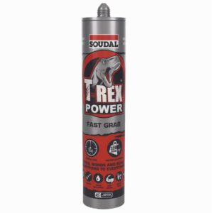 Soudal T-Rex Power Fast Grab Silicone 290ml (5 Colors) - Color: Beach Sand