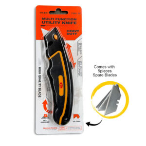 Kc Tiler Multi Function Utility Knife & 5pcs Spare Blades