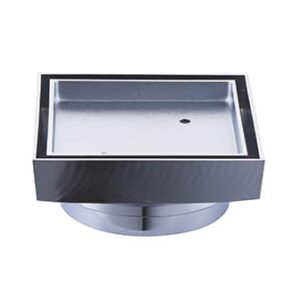 KC – Tile Insert Smart FW 115x115x90 – Slim Silver – BD131SLIM – 30/crt